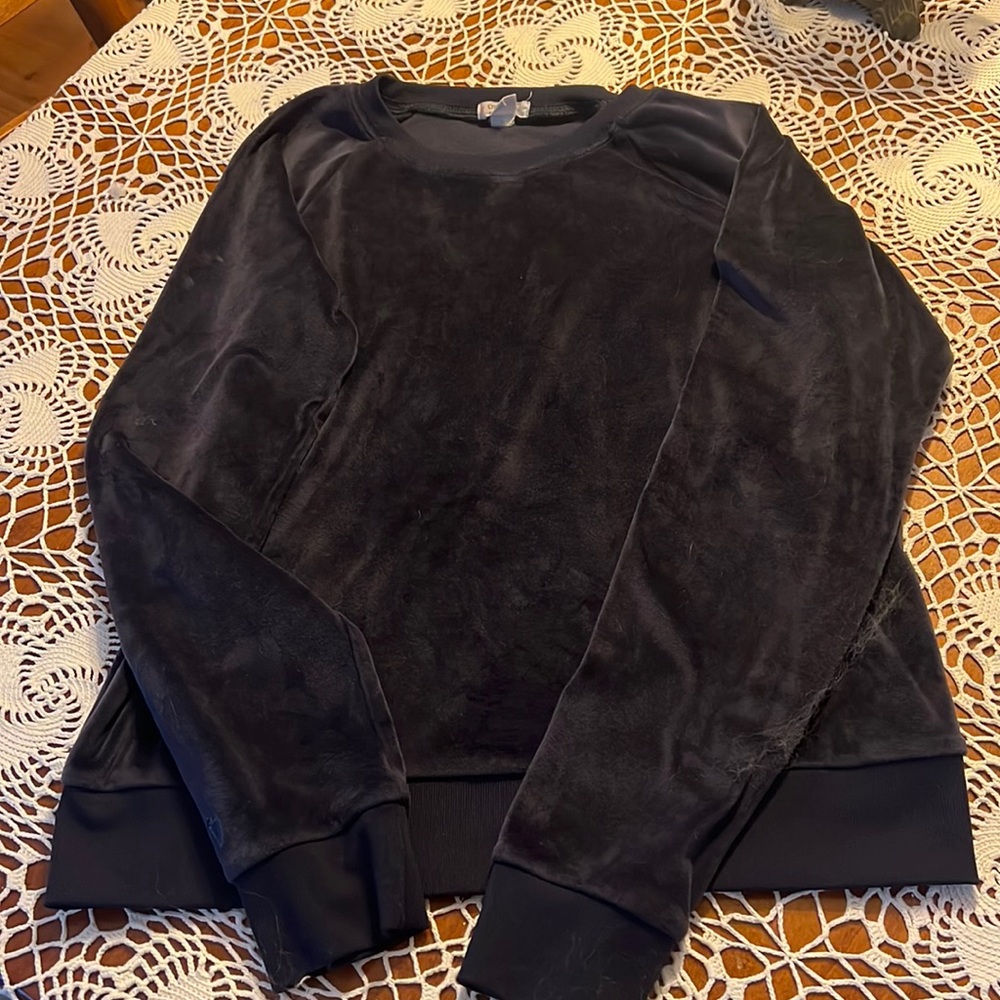 X-Large crewcuts velvet sweatshirt